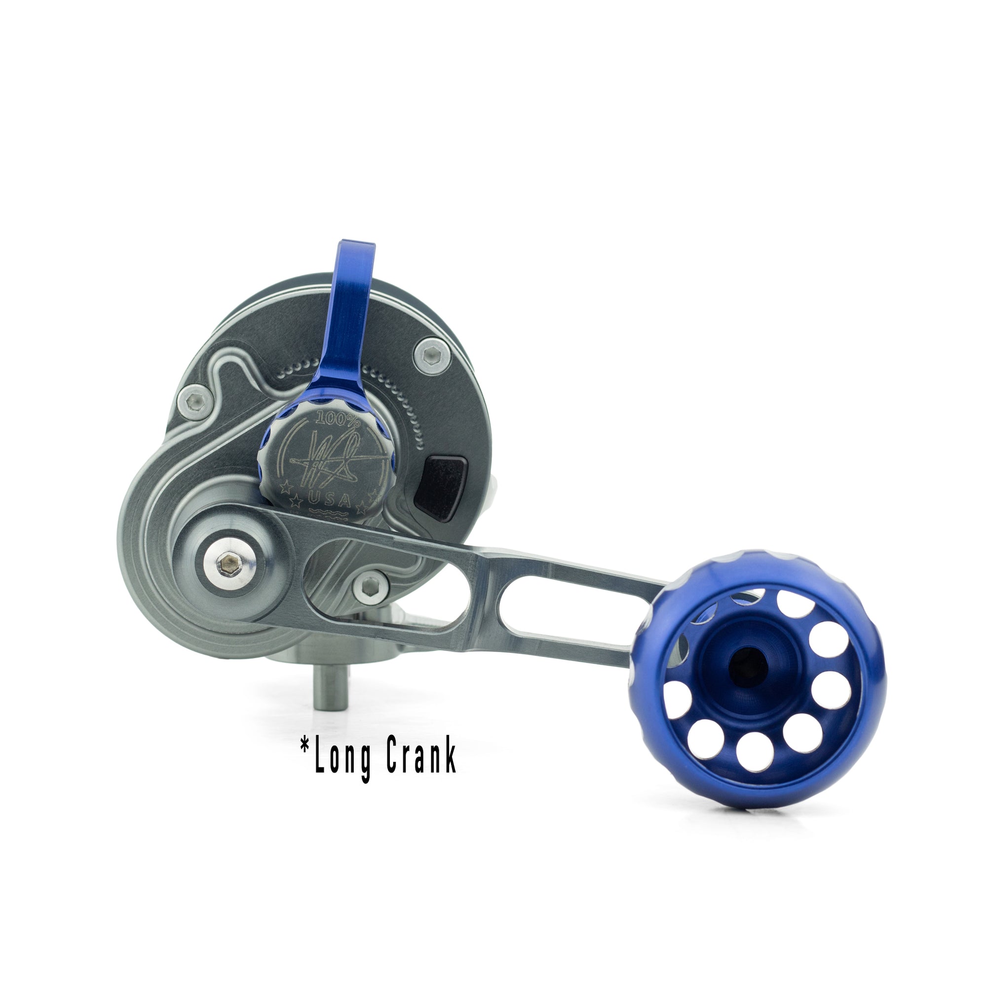 SEiGLER Small Game Narrow Conventional Reel 6:1 Smoke Blue RH : Sports &  Outdoors 